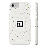 Green Dots - Case Mate Slim Phone Cases