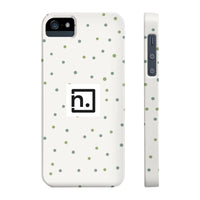 Green Dots - Case Mate Slim Phone Cases