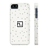 Green Dots - Case Mate Slim Phone Cases