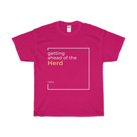 Getting Ahead of the Herd  (with Orange Print)