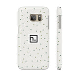 Green Dots - Case Mate Slim Phone Cases