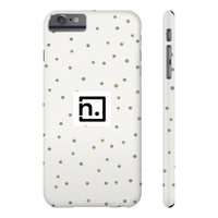 Green Dots - Case Mate Slim Phone Cases