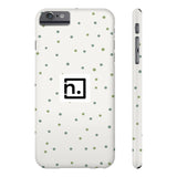 Green Dots - Case Mate Slim Phone Cases