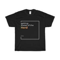 Getting Ahead of the Herd  (with Orange Print)