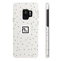 Green Dots - Case Mate Slim Phone Cases