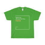 Getting Ahead of the Herd  (with Orange Print)
