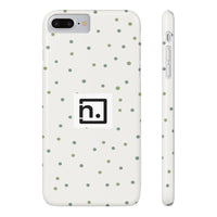Green Dots - Case Mate Slim Phone Cases