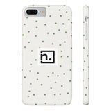 Green Dots - Case Mate Slim Phone Cases