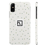 Green Dots - Case Mate Slim Phone Cases