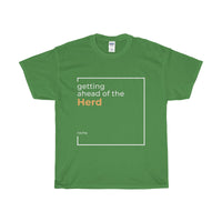 Getting Ahead of the Herd  (with Orange Print)