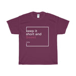Keep it Short and Sweet