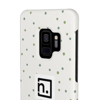 Green Dots - Case Mate Slim Phone Cases